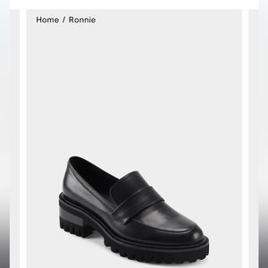 Aerosoles - Ronnie Size 7.5 Black Loafers